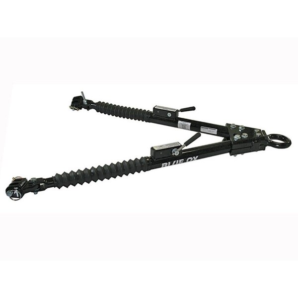 ALLURE TOW BAR, 10,000LB RATED, PINTLE HOOK, 63 LBS
